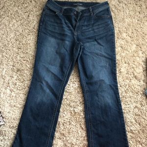 Maurice’s short bootcut jeans